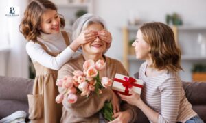 Happy birthday Mother-in-Law greeting card with warm wishes and flowers