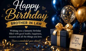 Happy Birthday Wishes for Brother in Law with heartfelt, funny, short, inspirational, and blessing birthday messages for cards, WhatsApp, and social media.