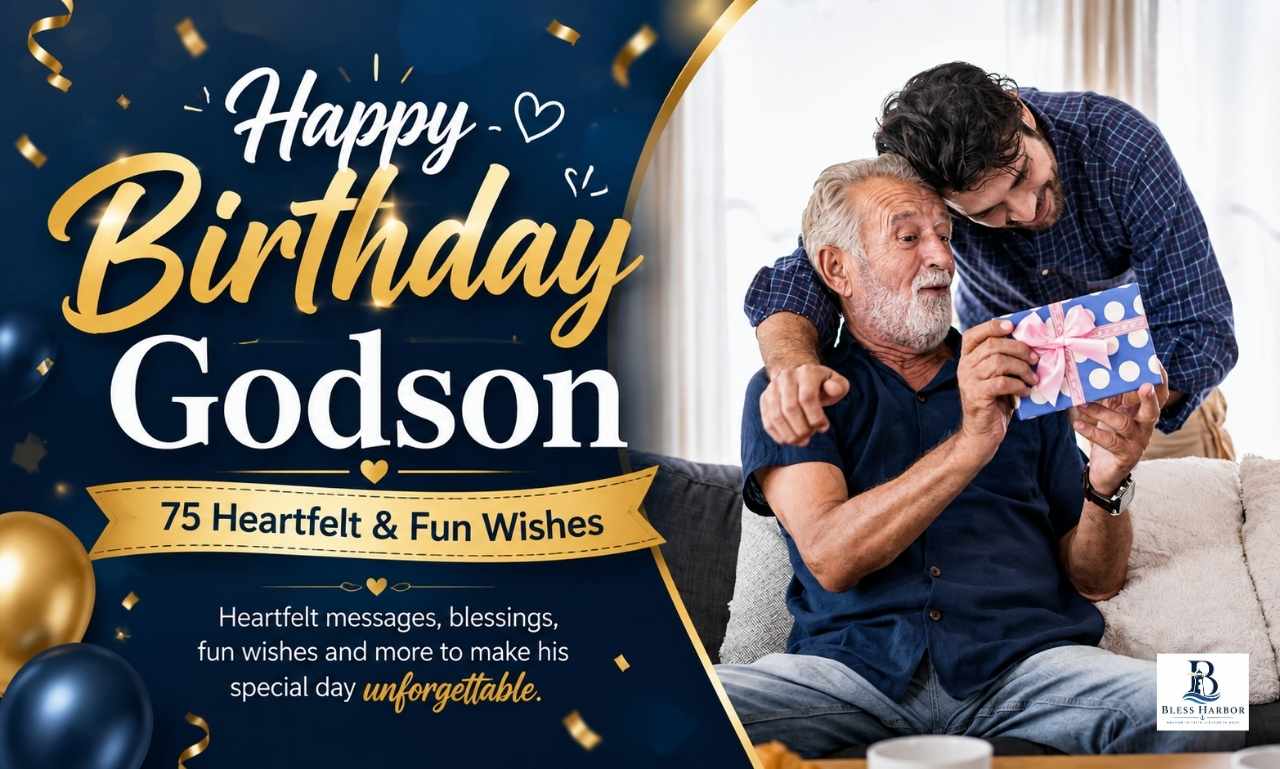 Happy birthday godson wishes with heartfelt messages and blessings